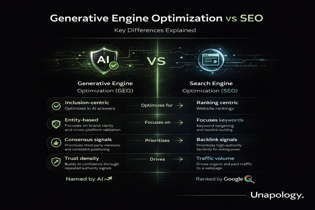 Generative Engine Optimization vs SEO