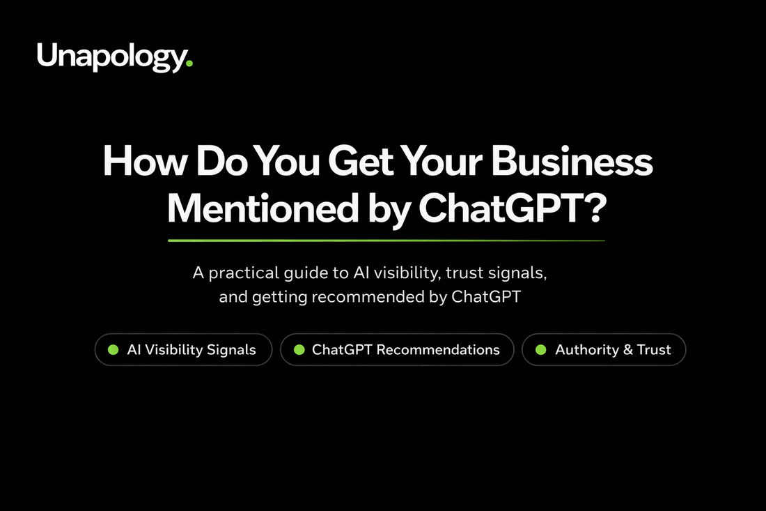 How do I get my business mentioned by chatgpt